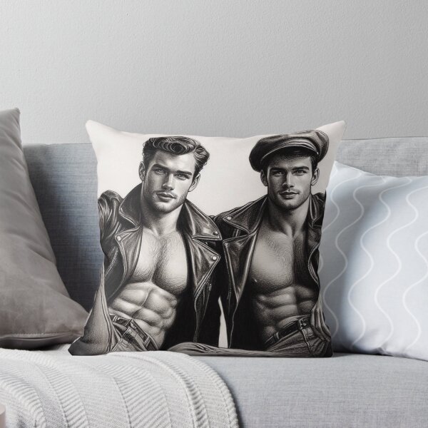 Item preview, 1940 Bad Boys Bikers Gay Pride Graphic Design designed and sold by ItsAKinkThing.