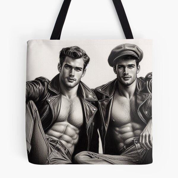 Item preview, 1940 Bad Boys Bikers Gay Pride Graphic Design designed and sold by ItsAKinkThing.