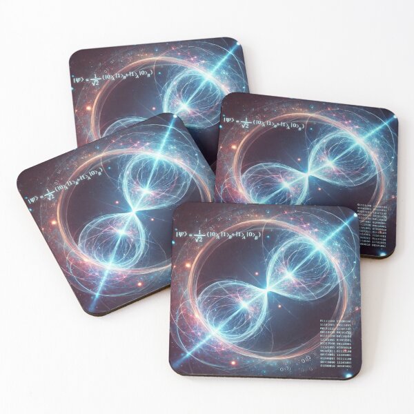 Item preview, An illustration of Quantum Entanglemen. designed and sold by V-vstudio.