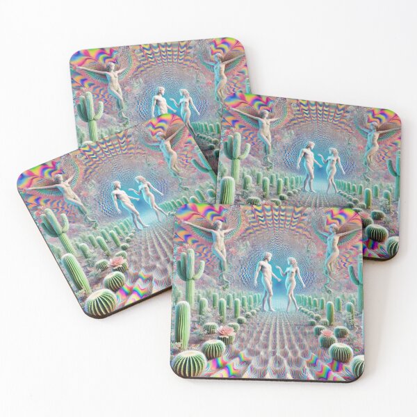 Item preview, Adam and Eve: Flawless Love in the Trippy Desert Garden designed and sold by Meta2Physical.