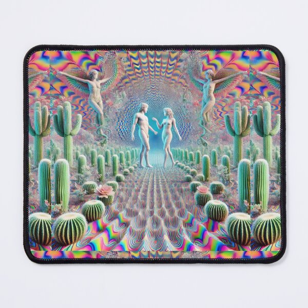 Item preview, Adam and Eve: Flawless Love in the Trippy Desert Garden designed and sold by Meta2Physical.
