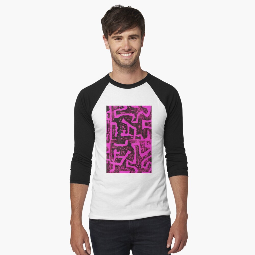 Item preview, Baseball ¾ Sleeve T-Shirt designed and sold by leonitalee.