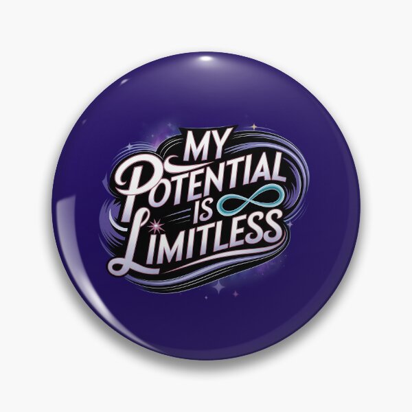 Item preview, "My Potential is Limitless" Motivational T-Shirt designed and sold by fashionsicon.