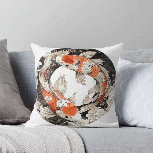 Item preview, Koi Black & White style designed and sold by KitsuneYin.