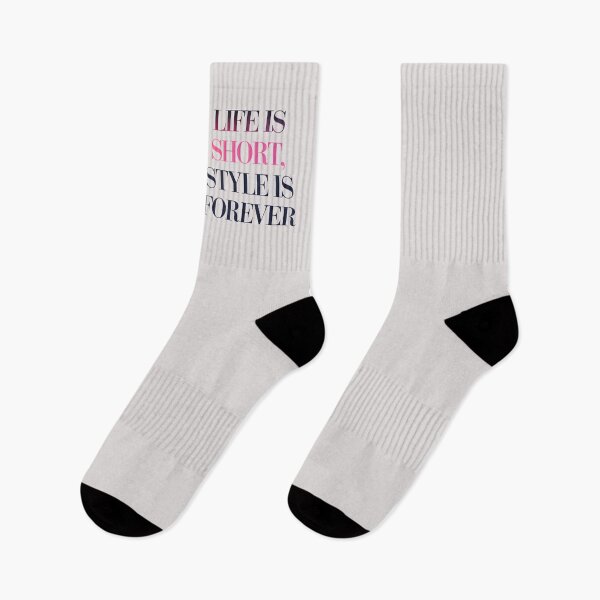 Item preview, Life is short style is forever designed and sold by Newhyperion.