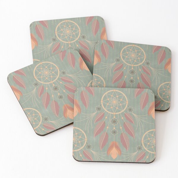 Item preview, Dreamcatcher Delights - 6 Dusty Green  designed and sold by Carina Parry Studios.