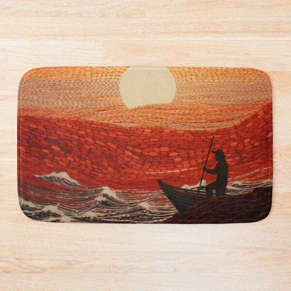 Item preview, Aboriginal Inspired Dot Art - Fisherman designed and sold by GrinGalore.