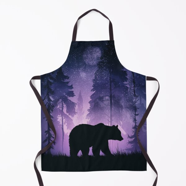 Item preview, Silhouette Of A Bear In The Forest designed and sold by Patricks-Art.