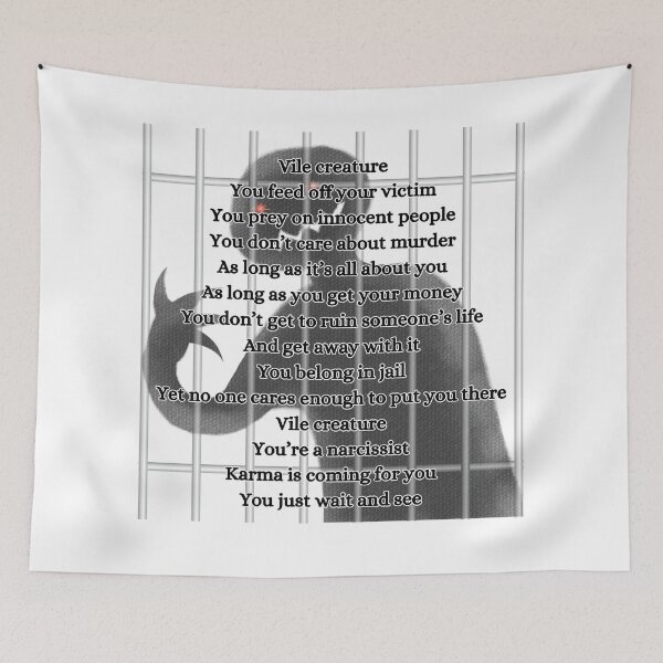 Item preview, Poetry Halloween Collection: Vile Creature designed and sold by Selinasimea.