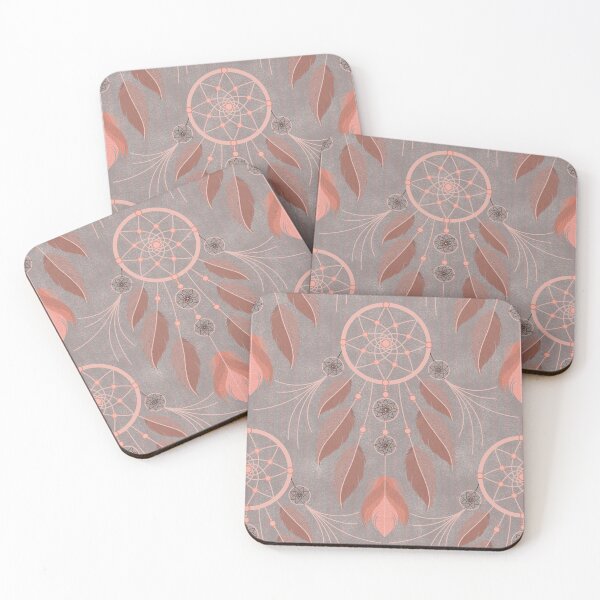 Item preview, Dreamcatcher Delights - 8 Antique Peach designed and sold by Carina Parry Studios.