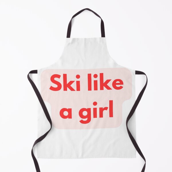 Item preview, Ski Like A Girl designed and sold by FunnyThings1.