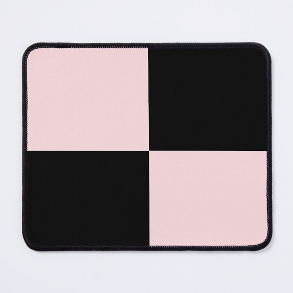 Item preview, Quarters - Black and Light Pink designed and sold by JustPatterns2.