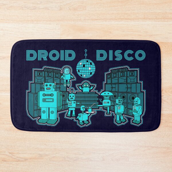Item preview, Droid Disco Robot Party designed and sold by AtomicMalibu.
