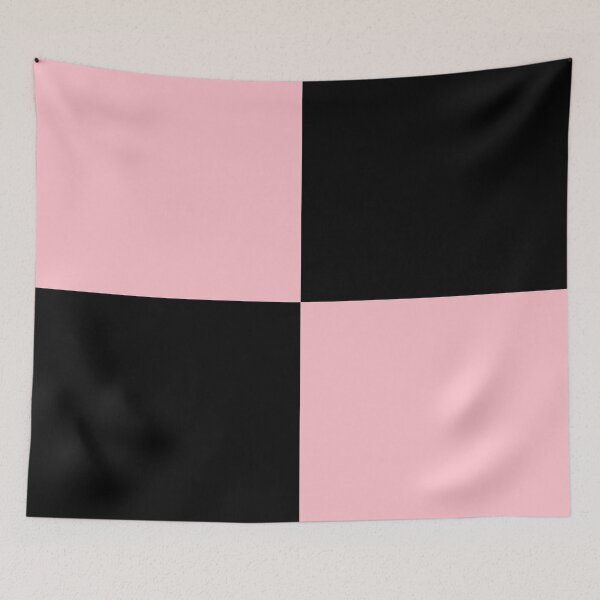 Item preview, Quarters - Black and Pink designed and sold by JustPatterns2.