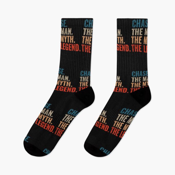 Item preview, Chase The Man The Myth The Legend Chase Name Retro 70s distress designed and sold by Teelogic.