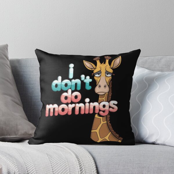 Item preview, I dont do mornings - Morning vibes - Hate mornings - Early bird - Goodly morning designed and sold by JansenGS.