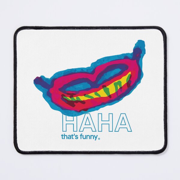 Item preview, HAHA that's funny.white pattern designed and sold by CURIOUsDADA.