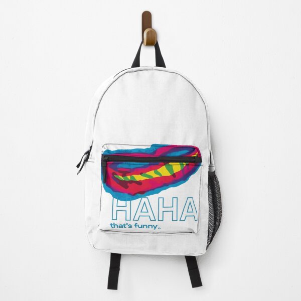 Item preview, HAHA that's funny.white pattern designed and sold by CURIOUsDADA.