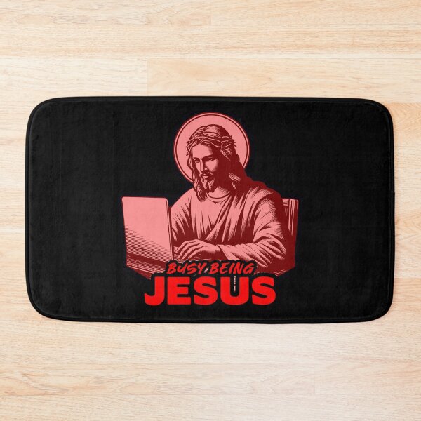 Item preview, Busy Being Jesus designed and sold by plushism.