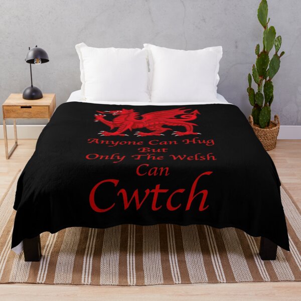 Item preview, Anyone Can Hug But Only The Welsh Can Cwtch designed and sold by Steve H Clark.