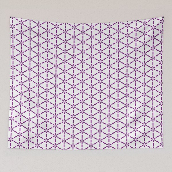 Item preview, Abstract Purple Star Mesh designed and sold by HarmonyCreation.