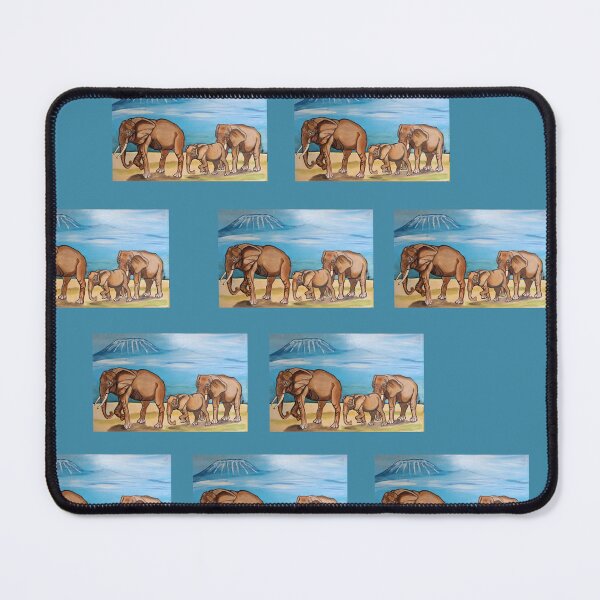 Item preview, Celebrate Family Bonds with Exquisite Hand-Painted Elephants designed and sold by annenambiro.