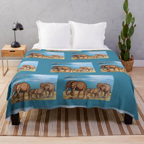 Item preview, Celebrate Family Bonds with Exquisite Hand-Painted Elephants designed and sold by annenambiro.