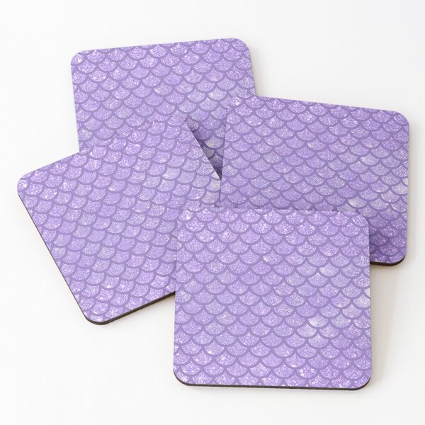 Item preview, Lavender Purple Glittery Shimmering Mermaid Scales designed and sold by SeaStarMermaids.