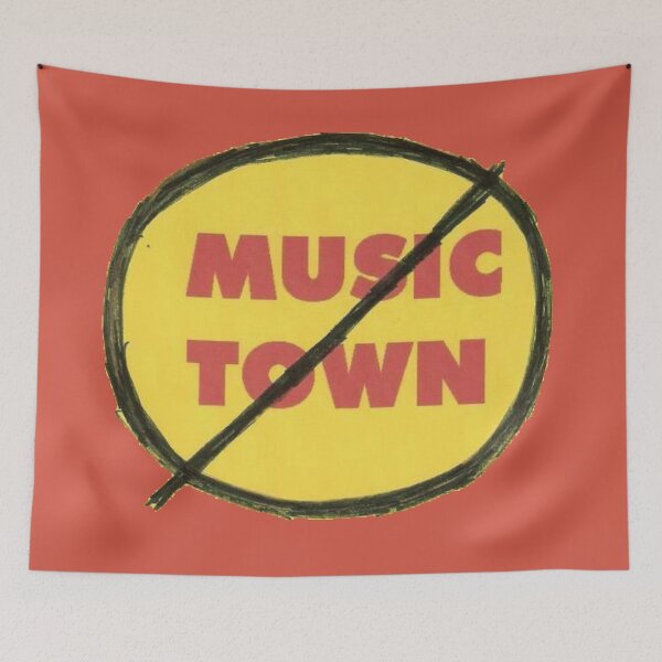Item preview, no music town designed and sold by Cool Stuff.