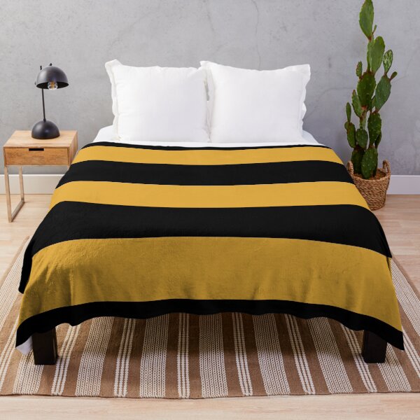 Item preview, Bumblebee Black and Yellow Stripey Pattern designed and sold by Leufia.