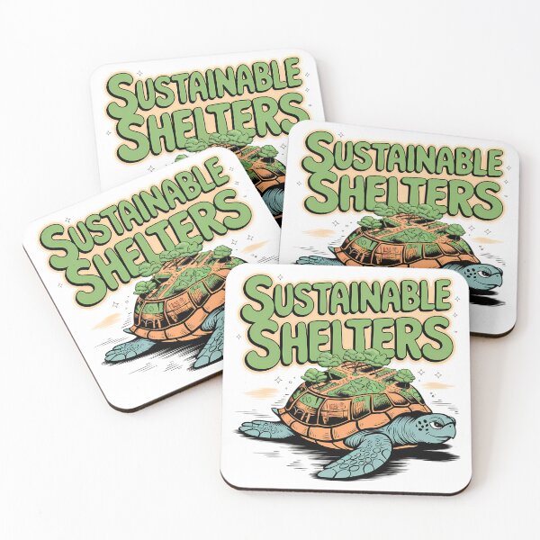 Item preview, Sustainable Shelters Eco-Friendly Turtle Design designed and sold by ZetaDream.