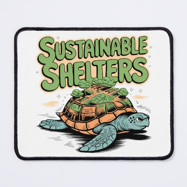 Item preview, Sustainable Shelters Eco-Friendly Turtle Design designed and sold by ZetaDream.