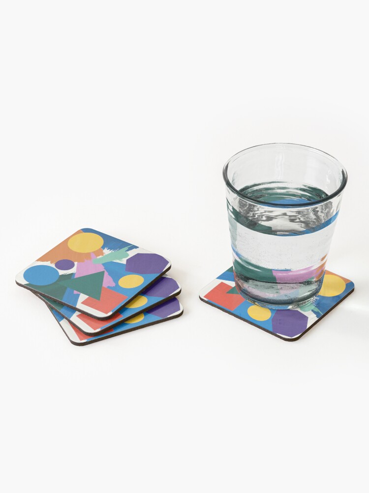 Thumbnail 2 of 5, Coasters (Set of 4), Abstract Painting designed and sold by Patricks-Art.