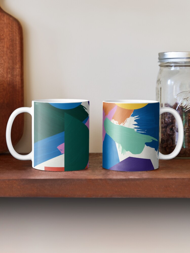 Thumbnail 2 of 6, Coffee Mug, Abstract Painting designed and sold by Patricks-Art.