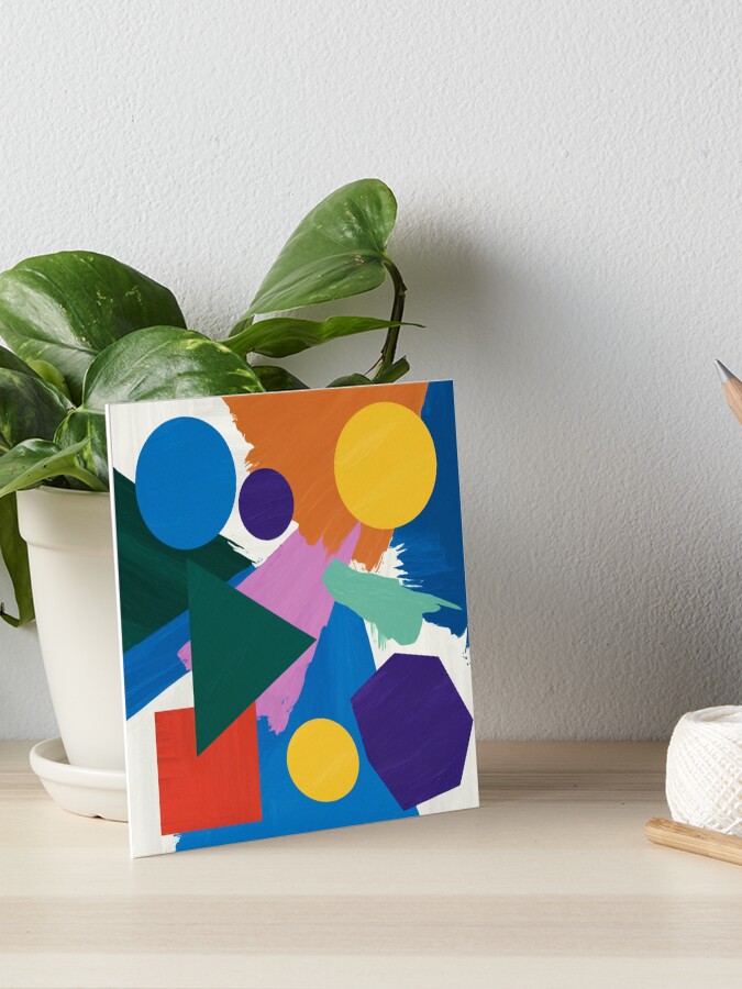 Thumbnail 1 of 2, Art Board Print, Abstract Painting designed and sold by Patricks-Art.