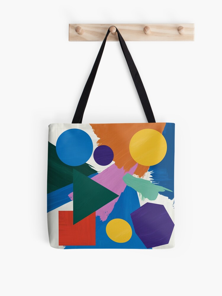 Thumbnail 1 of 2, Tote Bag, Abstract Painting designed and sold by Patricks-Art.