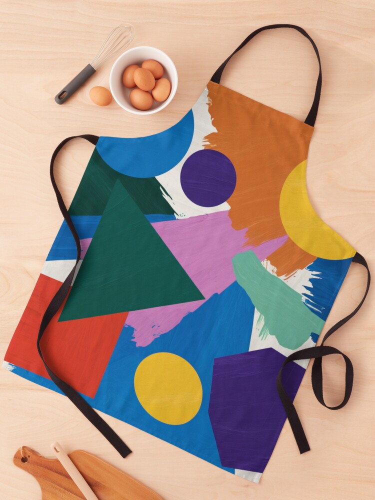 Thumbnail 1 of 6, Apron, Abstract Painting designed and sold by Patricks-Art.