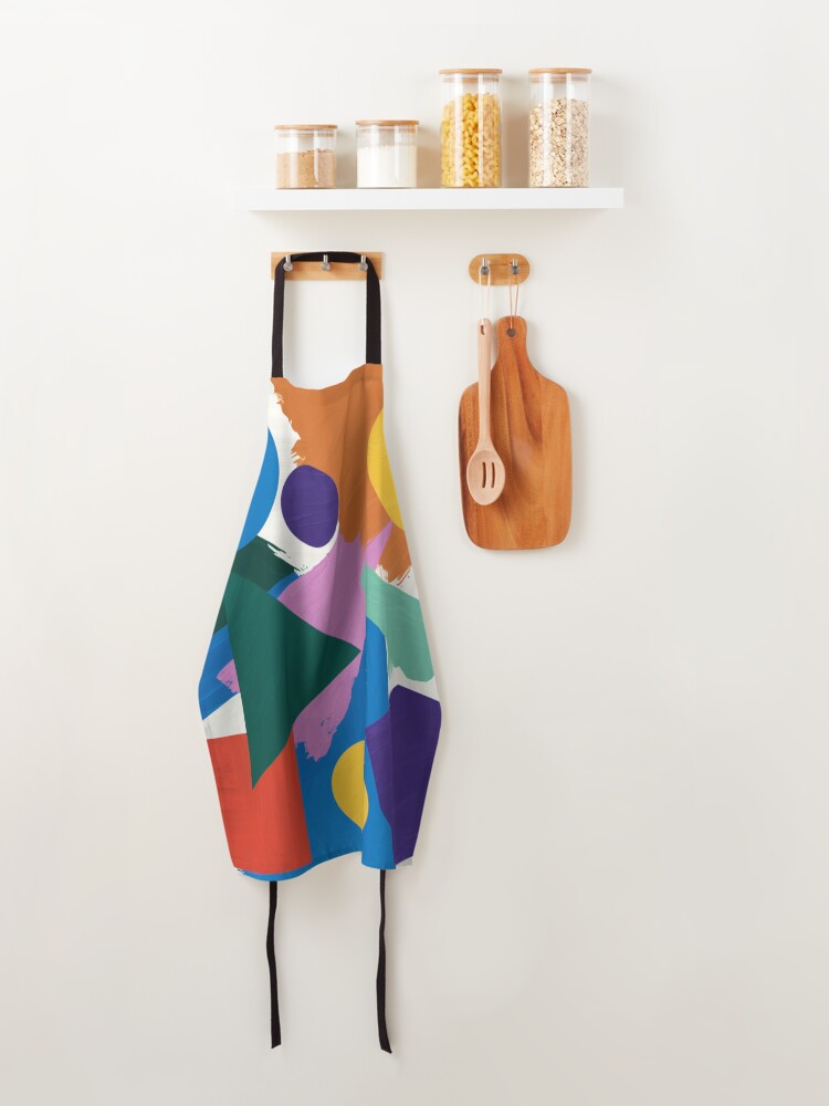 Thumbnail 4 of 6, Apron, Abstract Painting designed and sold by Patricks-Art.