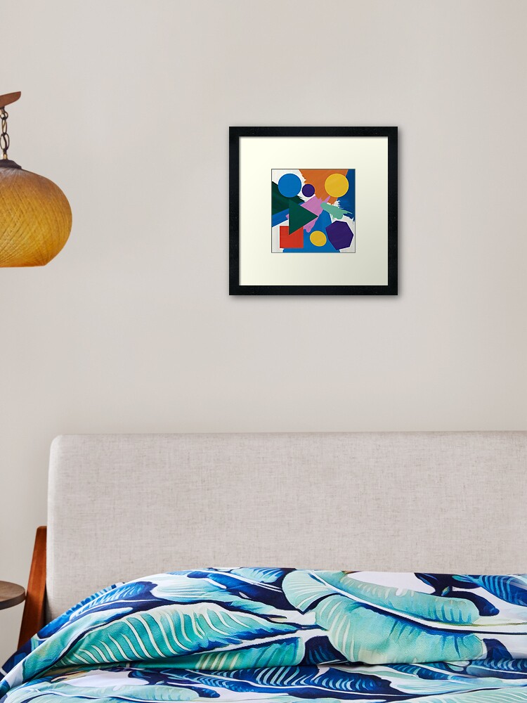 Thumbnail 2 of 7, Framed Art Print, Abstract Painting designed and sold by Patricks-Art.
