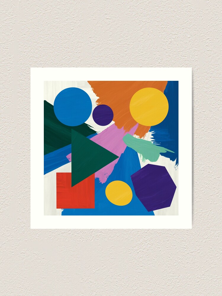 Thumbnail 1 of 3, Art Print, Abstract Painting designed and sold by Patricks-Art.