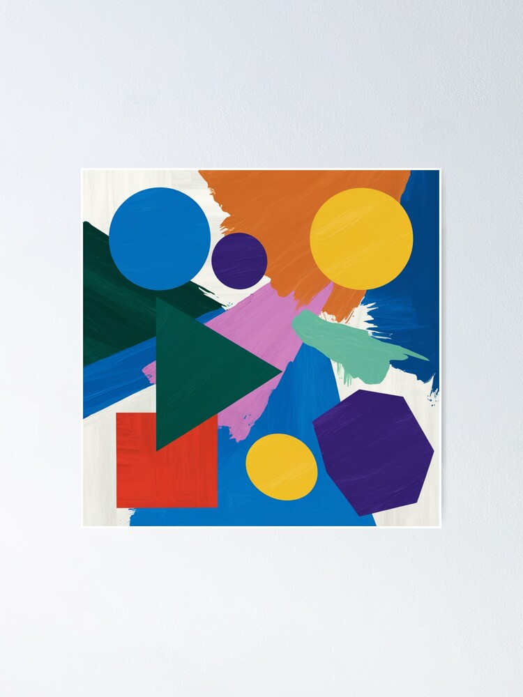 Thumbnail 1 of 3, Poster, Abstract Painting designed and sold by Patricks-Art.