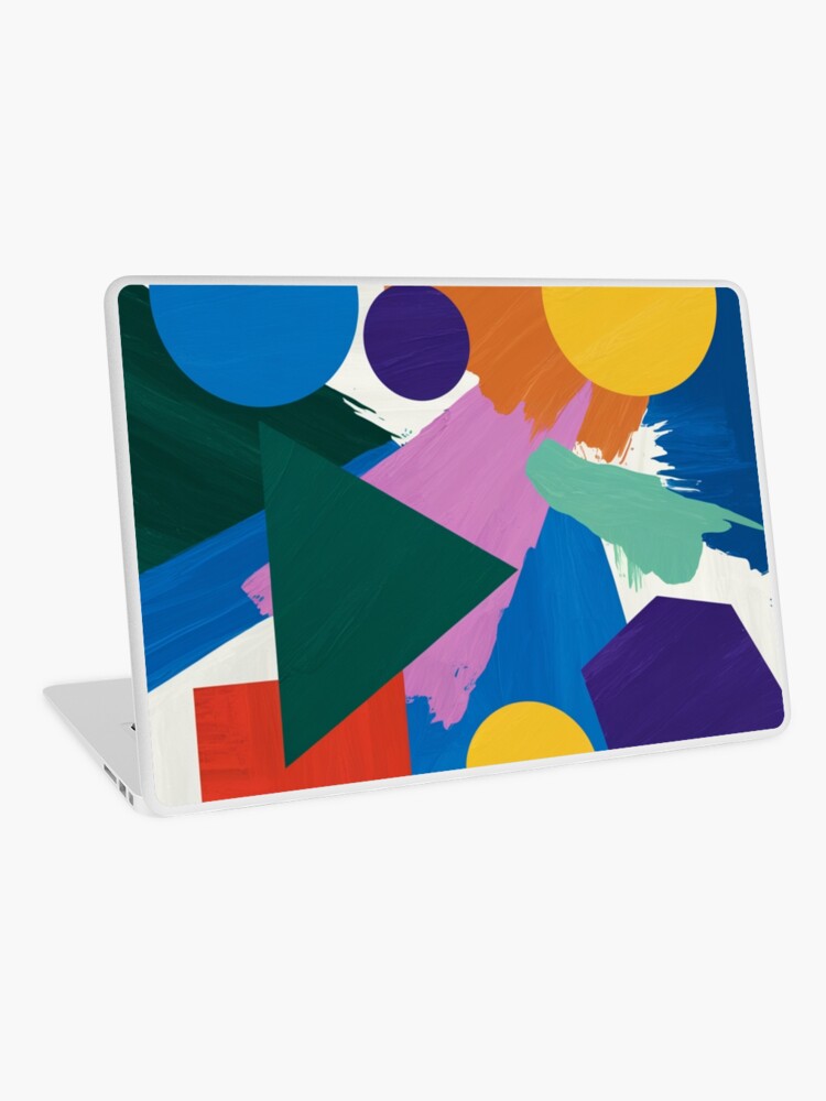 Thumbnail 1 of 2, Laptop Skin, Abstract Painting designed and sold by Patricks-Art.
