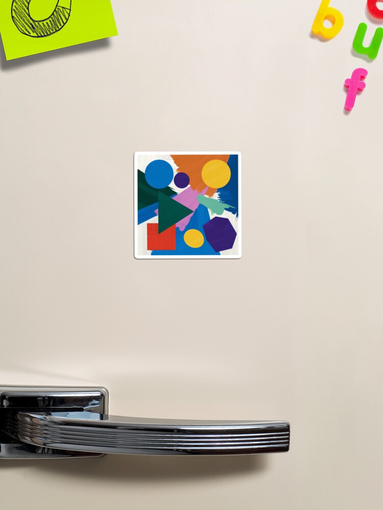 Thumbnail 1 of 3, Magnet, Abstract Painting designed and sold by Patricks-Art.