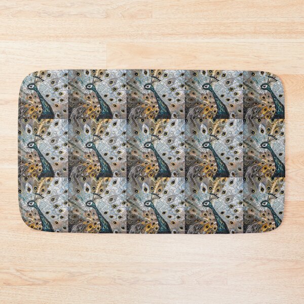 Item preview, Peacock Mosaic Seamless Design designed and sold by 4Craig.