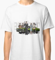 Archer Sterling with the car and the whole company Classic T-Shirt