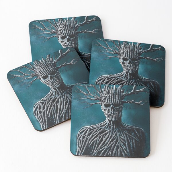 Item preview, Eerie Tree-Like Human Form – Hyper-Realistic Fantasy Art designed and sold by Soul-Sparks.