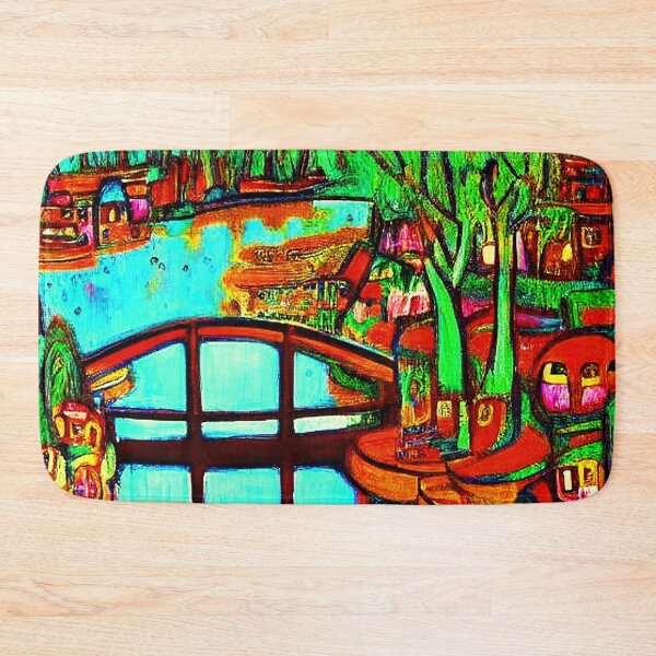 Item preview, Reflected Bridge 2 designed and sold by George Hutton Hunter.