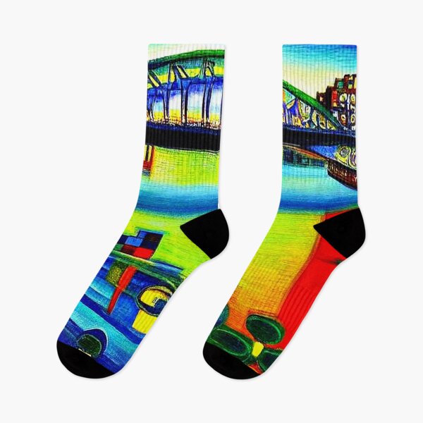 Item preview, Reflected Bridge 3 designed and sold by George Hutton Hunter.