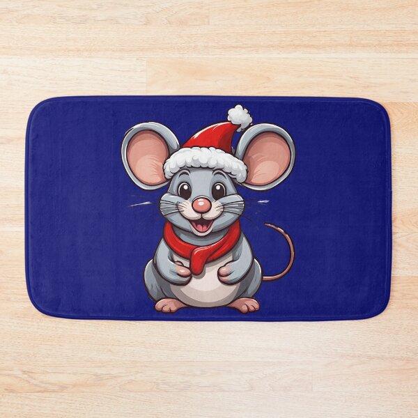Item preview, Christmas Mouse Merry Christmas Cat Animals Mouse designed and sold by Design_Your_Day.
