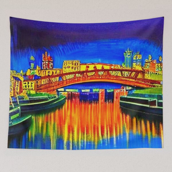 Item preview, Reflected Bridge 4 designed and sold by George Hutton Hunter.